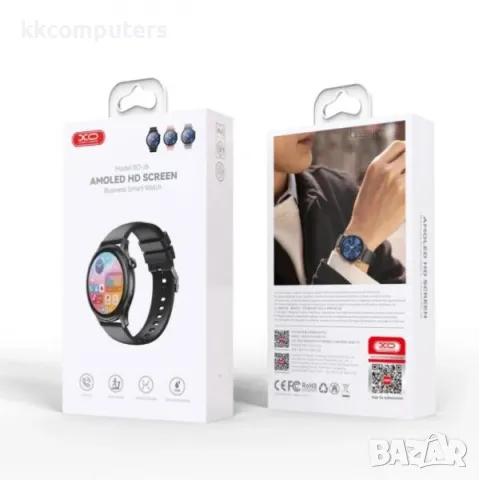 Business Смарт Часовник Amoled XO-J6 / Черен / Баркод : 2403881, снимка 3 - Смарт гривни - 49541560