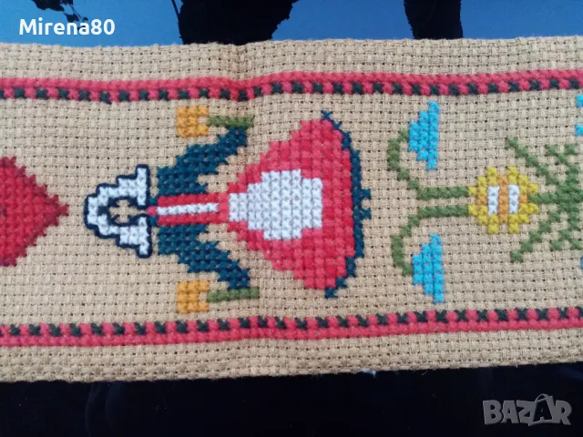 Винтидж пано-гоблен за стена, снимка 4 - Пана - 47369892