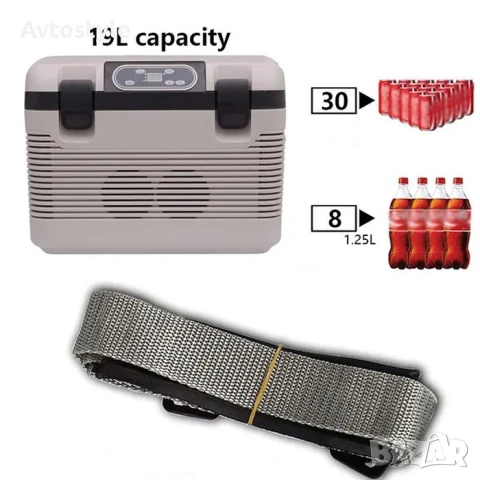 Хладилна кутия-19Л 12V/24V/220V, снимка 4 - Аксесоари и консумативи - 49686049