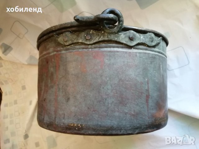 Възрожденски котел, бакър, медик, водник, снимка 3 - Колекции - 42570843
