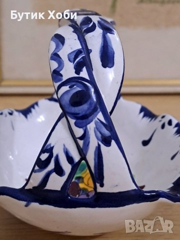 Порцеланова кошничка, Португалия , снимка 4 - Антикварни и старинни предмети - 40890401