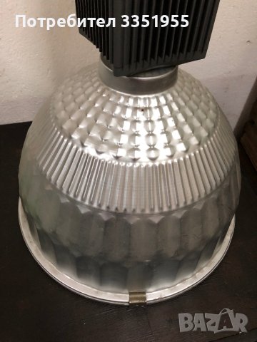 Голяма индустриална лампа, снимка 2 - Лампи за таван - 44269662