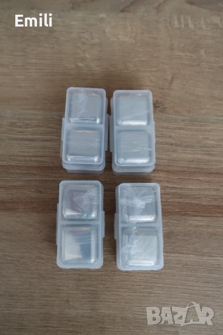 Комплект 8 кубчета за охлаждане на напитки,  Неръждаема стомана