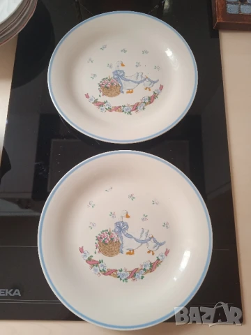 Детски порцеланови чинии, снимка 2 - Чинии - 51163858