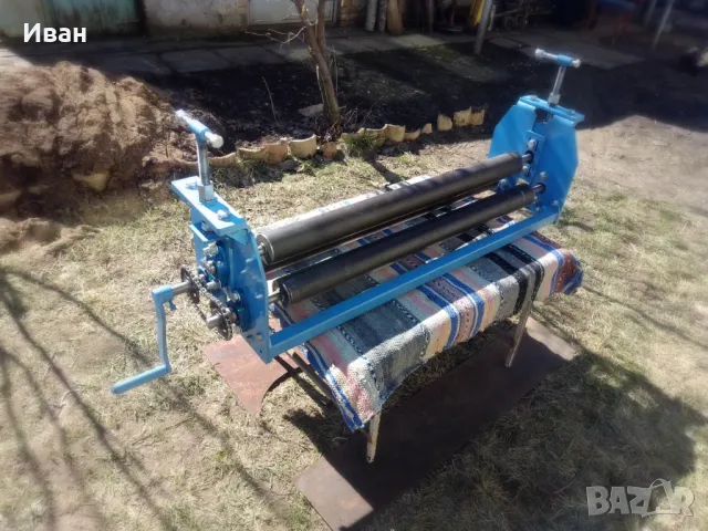 Ръчна рунд машина Машина за огъване на ламарина в дъга Ролкова машина, снимка 10 - Други машини и части - 49402546