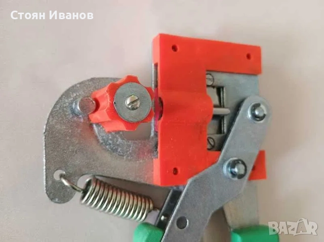 Лозарски автоматични ножици за ОБЛАГОРОДЯВАНЕ, снимка 5 - Градински инструменти - 51653490