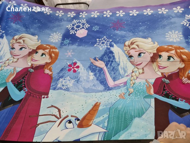 Детски спални комплекти - Ранфорс 100% памук - Замръзналото кралство