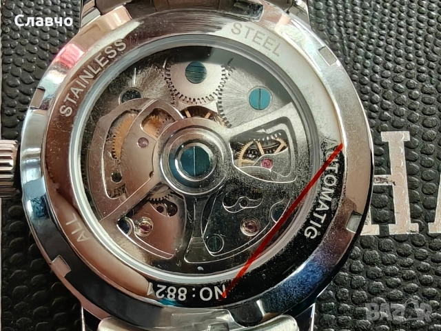 Чисто нов автоматик с два баланса, снимка 5 - Мъжки - 52773423