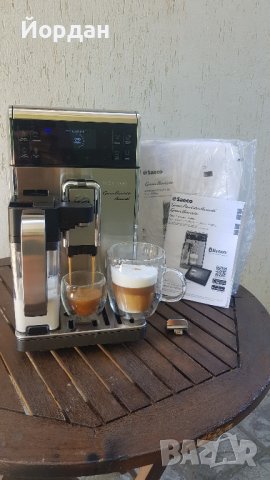 Кафемашина Saeco GranBaristo Avanti с bluetooth, тъч скрийн, БГ меню. Обслужена изцяло!, снимка 3 - Кафемашини - 42178074