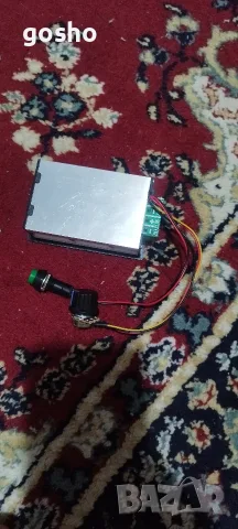 Цифров контролер за двигател DC 6-60V - 30A PWM контролер на скоростта на двигателя , снимка 2 - Друга електроника - 55806473