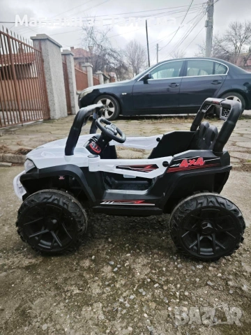Акумулаторен джип FAST UTV бял TEXAS, снимка 3 - Детски колички - 53536870