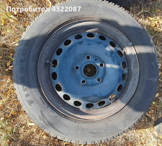 Гуми с джанти / тасове Volkswagen Touran II 2011-2015 1.6 TDI 105к.с.