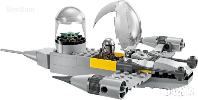 Конструктор LEGO® Star Wars™ 75410 - Изтребител N-1 на Мандо и Грогу, снимка 3 - Конструктори - 52135886