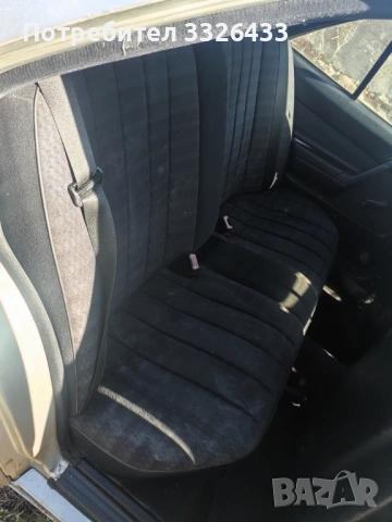 Перфектен черен салон за Мерцедес 190 , снимка 8 - Автомобили и джипове - 53665078