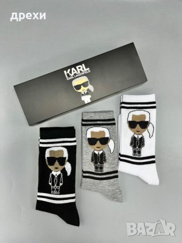 Karl Lagerfeld дамски чорапи 6 чифта в кутия