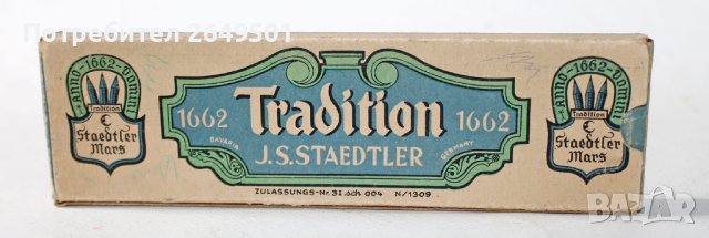 Старинни Немски моливи J.S. Staedtler Tradition от 1930те, снимка 5 - Колекции - 44482771