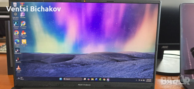 Лаптоп Asus Vivobook 15, OLED, i5 1235U, нова оригинална батерия, W 11 pro, снимка 7 - Лаптопи за работа - 53576502