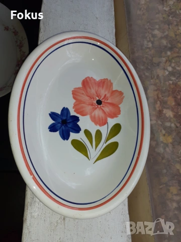 Керамично плато поднос Италия, снимка 3 - Антикварни и старинни предмети - 53449177