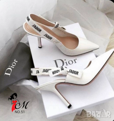 обувки на ток christian dior