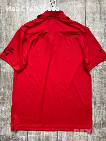 Tshart  T-Shirts Under Armour USA  коралово червена нова оригинална тениска, снимка 3 - Тениски - 50268359
