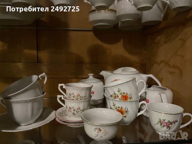 Чаши , български порцелан, снимка 2 - Чаши - 39744070