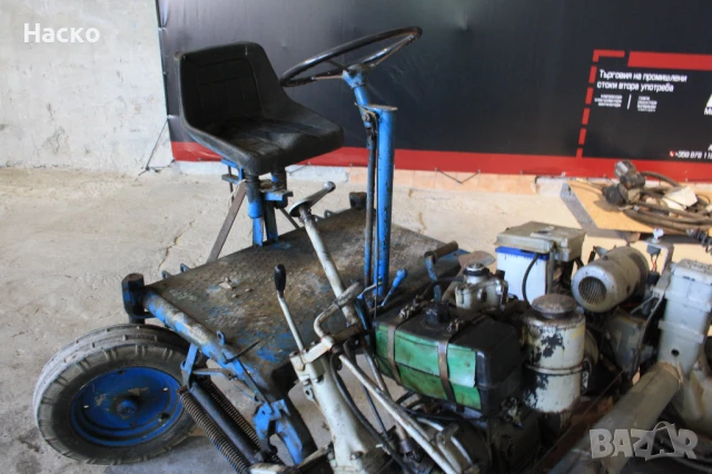 Дизелова сенокосачка BCS четириколка | Нож 150 см | Хидравлика | Стартер 13 к.с., снимка 11 - Селскостопанска техника - 50504297