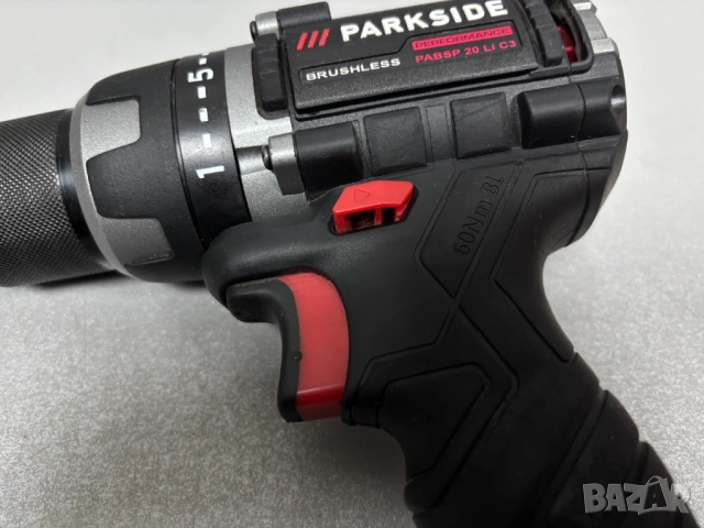 НОВ! PARKSIDE PERFORMANCE Акумулаторен винтоверт PABSP 20 Li C3, снимка 3 - Винтоверти - 53326528