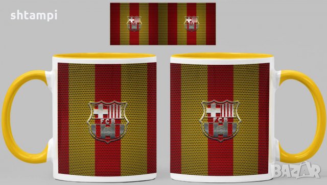 Чаша Барселона Barcelona Керамична, снимка 6 - Фен артикули - 34783166
