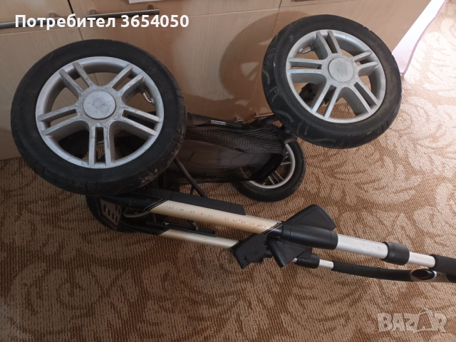 Бебешка количка висок клас управление на завиване, снимка 10 - Детски колички - 53449906