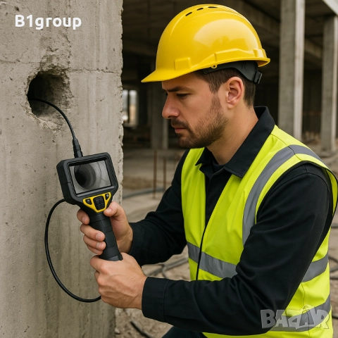 Проверка на труднодостъпни участъци с индустриална ендоскопска камера