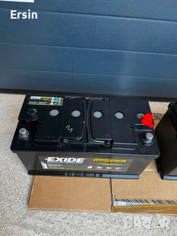 Гелов Акумулатор EXIDE ES900 GEL 80Ah
(Много малко са ползвани) 
(Свалени от нови Кемпери), снимка 14 - Къмпинг мебели - 56096536