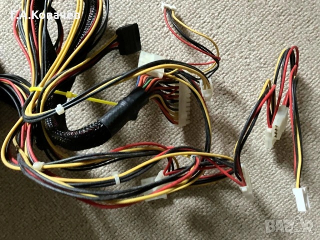 Захранване ednet. atx 2.03aaa(p4) atx- 500w, снимка 4 - Захранвания и кутии - 53222443