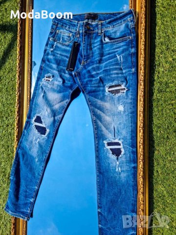 Мъжки сини дънки 
