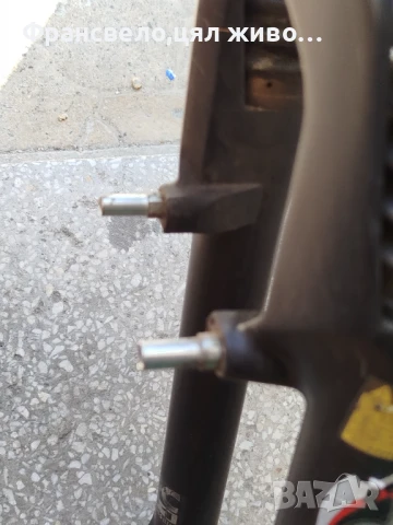 Двукоронна вилка за велосипед колело 26 цола , снимка 3 - Части за велосипеди - 51090634
