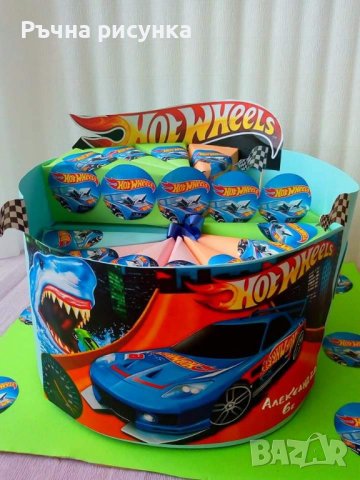 Торти от картон ,всякакви теми ,1лв за парче, снимка 11 - Декорация за дома - 39190052