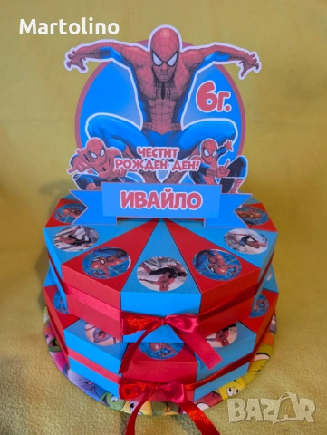 Картонена торта Барбароните, снимка 6 - Други - 53015066