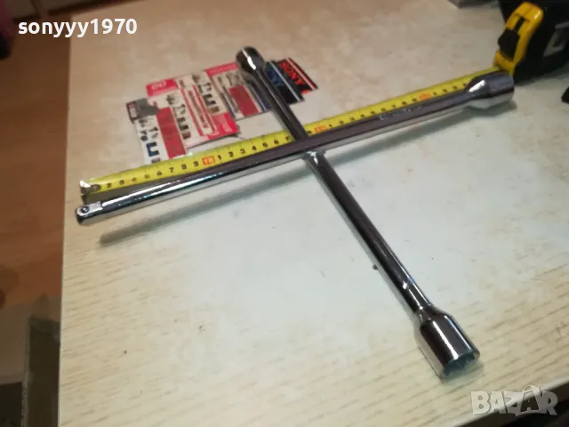 Кръстат ключ усилен 17мм/19мм/21мм + вложка 1/2 за камък по избор 2803251810, снимка 14 - Аксесоари и консумативи - 49678387