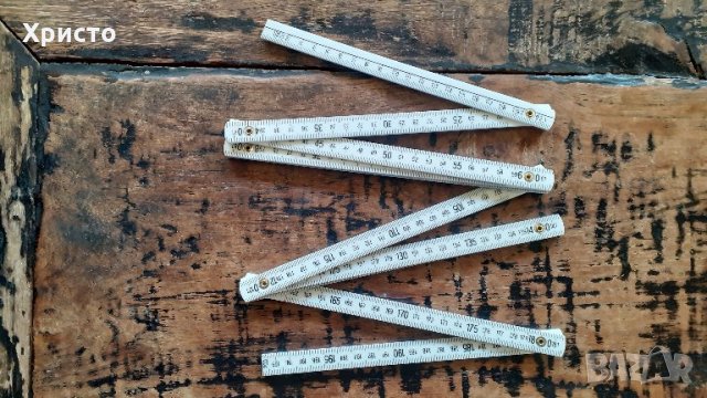 сгъваем метър за дърводелци и мебелисти чисто нов