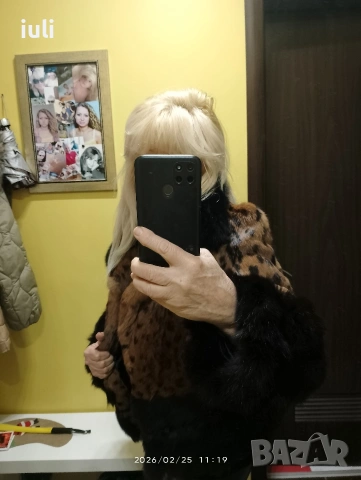 палто от естествен косъм 