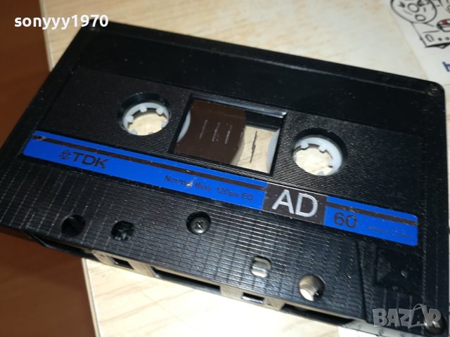 TDK AD60-MADE IN JAPAN TAPE  0408231100, снимка 3 - Аудио касети - 41753800