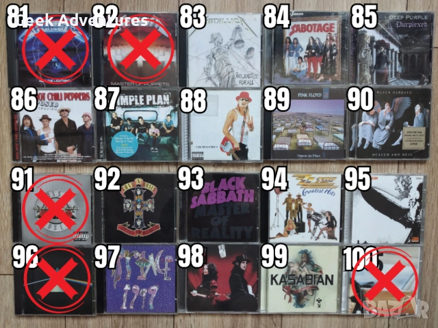 Rock/Punk Metal Music Albums CDs Оригинални Рок Пънк Музикални Дискове, снимка 6 - CD дискове - 46680866