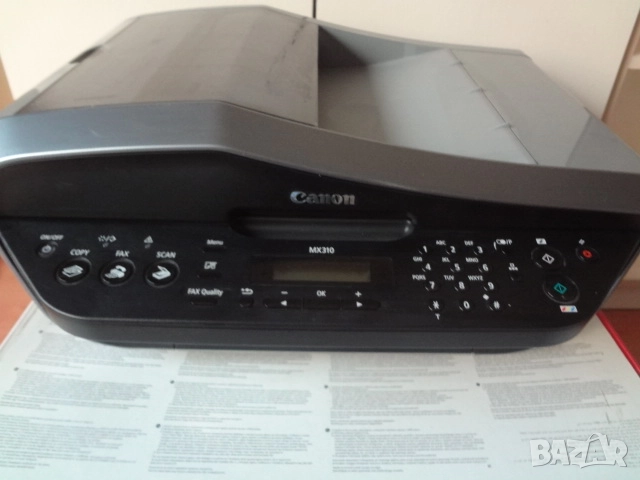 Цветен принтер, копир и факс в едно CANON PIXMA MX310, снимка 6 - Принтери, копири, скенери - 52922227