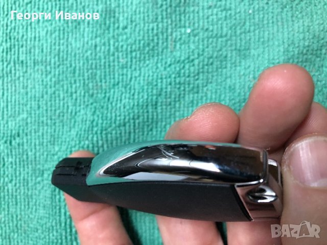 Mercedes Benz ключ рибка , метален, никел. 4 копчета, снимка 6 - Части - 40085446
