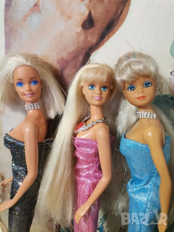 Ретро кукли Барби, Синди и Стефи от 70-80те + ретро дрешки, снимка 3 - Кукли - 53657747