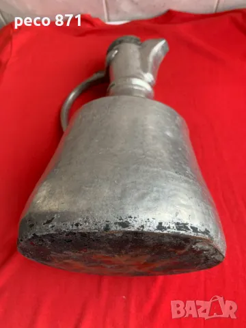 Стар бакърен гюм/кана, снимка 8 - Антикварни и старинни предмети - 49617411