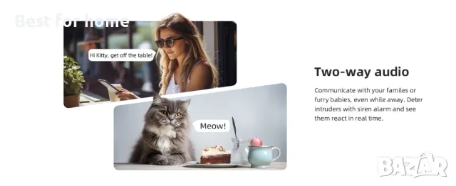 Комплект от 2 висококачествени камери Blurams dome lite 2, снимка 10 - Комплекти за видеонаблюдение - 47508739