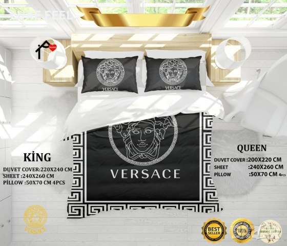 CHANEL ⚜️ VERSACE ⚜️ GUCCI ⚜️ DIOR⚜️ LOUIS VUITTON ⚜️, снимка 9 - Спално бельо - 53341205