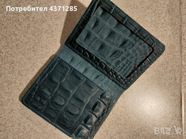компактен кард холдер с 3 джоба+1 за лични документи , снимка 7 - Портфейли, портмонета - 53830460