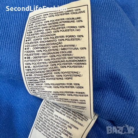 Винтидж яке Nike от 90-те години с голямо лого синьо зимно размер XXL., снимка 9 - Якета - 52287810