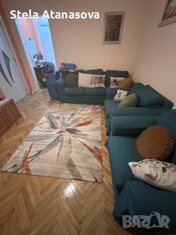 Продавам холна гарнитура (диван и две кресла Ikea Ektorp)